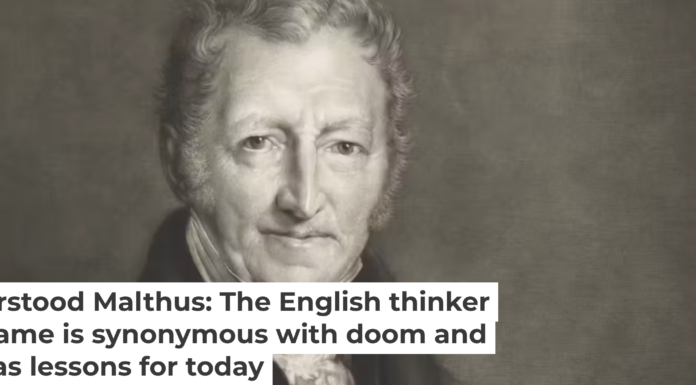 A portrait of Thomas Malthus by John Linnell. Wellcome Collection via Wikimedia Commons, CC BY